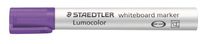 Popisovač na tabuľu a flipchartovú tabuľu, zrezaný hrot, STAEDTLER "Lumocolor 351 B", fialový