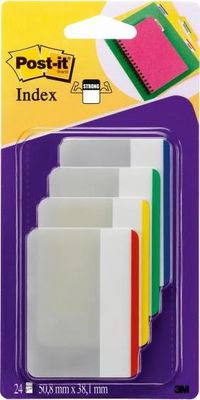 Post-it index silný široký klasické farby 50,8 x 38 mm