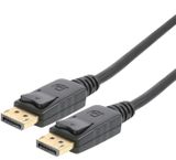 PremiumCord DisplayPort 2.0 přípojný kabel M/M, zlacené konektory, 2