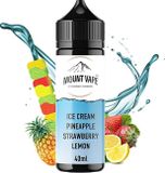 Mount Vape S&V - Ice Cream Pineapple Strawberry Lemon 40ml