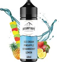 Mount Vape S&V - Ice Cream Pineapple Strawberry Lemon 40ml