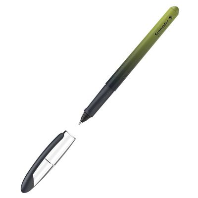 Roller, s bombičkou, 0,5 mm, SCHNEIDER "Voyage", olivovo zelená