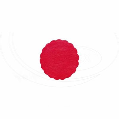 Rozetka (PAP-Airlaid) PREMIUM červená O9cm [500 ks]