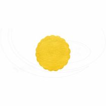 Rozetka (PAP-Airlaid) PREMIUM žltá O9cm [40 ks]