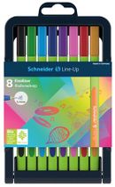 Sada linerov, 0,4 mm, SCHNEIDER "Line-Up", 8 rôznych farieb