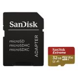 SanDisk Extreme microSDHC 32GB 100MB/s + adaptér
