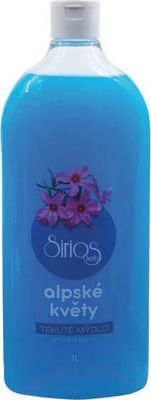 Sirios Herb tekuté mydlo 1 l - Alpské kvety