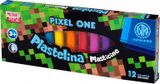 Školská plastelína 12 farieb MINECRAFT Pixel One, 303221005