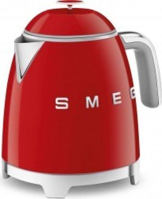 Rýchlovarná kanvica 50s retro Smeg kettle (KLF05RDEU) mini 0,8L red