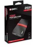 SSD (vonkajšia pamäť), 256GB, USB 3.2, 420/450 MB/s, EMTEC 