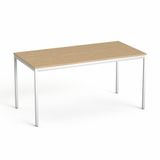 Stôl, univerzálny, s kovovými nohami, 75x150 cm, MAYAH 