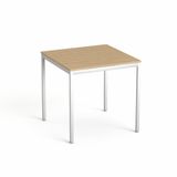 Stôl, univerzálny, s kovovými nohami, 75x75 cm, MAYAH 