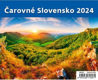 Stolový kalendár MiniMax Čarovné Slovensko 2024