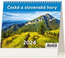 Stolový kalendár MiniMax České a slovenské hory 2024