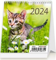 Stolový kalendár MiniMax Kittens 2024