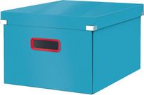 Stredná krabica Click & Store A4 Leitz Cosy kľudná modrá