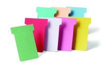 T-karty k plánovacím tabuliam, veľkosť 2, NOBO, ružová