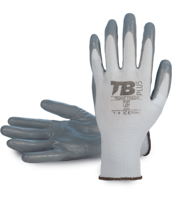 TB 700GP TOUCH rukavice, biele