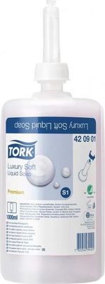 Tekuté mydlo TORK luxusné jemné 1 l fialové S1
