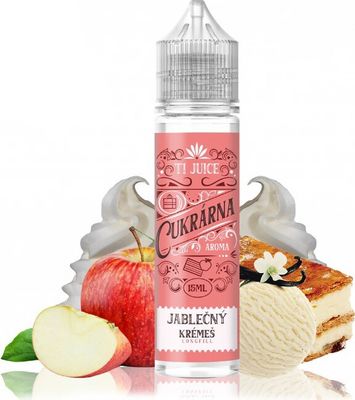 TI Juice Cukráreň Shake & Vape Jablkový Krémeš 15ml