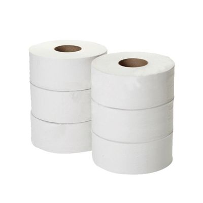 Toaletný papier JUMBO , 2 vrstvový, 19 cm priemer, celulóza (1 kartón)