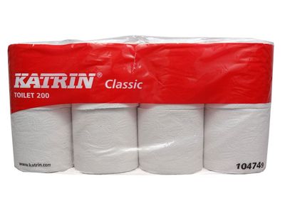 Toaletný papier KATRIN Classic Toilet 200 8 ks