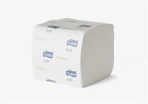 Toaletný papier, T3 systém, 2 vrstvový, 252 listov, TORK "Premium soft", biely (114273)