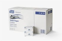 Toaletný papier, T3 systém, 2 vrstvový, 252 ústrižkov, TORK "Premium Extra Soft", extra biely (114276)