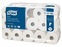Toaletný papier, T4 systém, 3 vrstvový, 32 m, TORK "Premium", biely (110782)