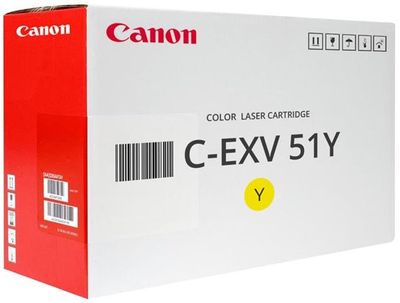 toner CANON C-EXV51Y yellow iRAC5535/AC5540/AC5550/AC5560