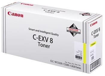 Toner Canon C-EXV8 yellow - originál (25 000 str.)