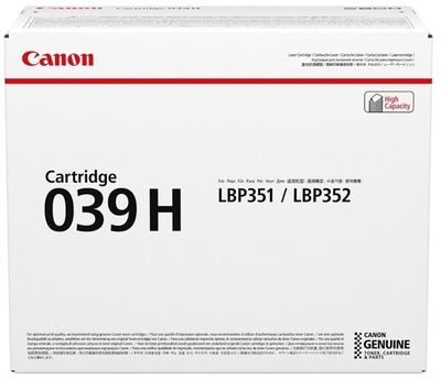 Toner Canon CRG-039H (0288C001) black - originál (25.000 str.)