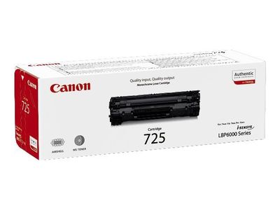 Toner Canon CRG-725 black- originál (1 600 str.)