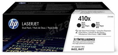 Toner HP CF410XD (410X) dualpack black - originál (2 x 6 500 str.)