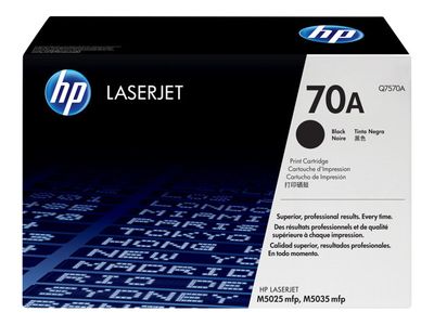 TONER HP Q7570A Black Print Cartridge LJ M5025mfp/M5035mfp,15,000
