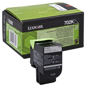 Toner Lexmark CS310/CS410/CS510 702K BLACK 1K  