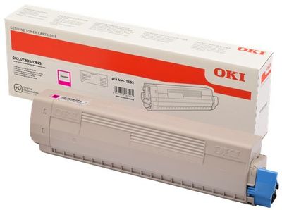 Toner OKI C823/C833/C843 (46471102) magenta - originál (7.000 str.)