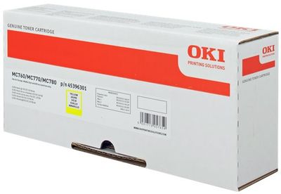 toner OKI MC760/MC770/MC780 yellow (6.000 str.)