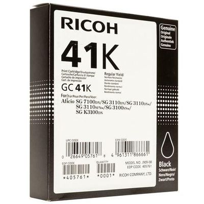 Toner RICOH GC 41 HC (405761) black - originál (2 500 str.)