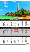 Trojmesačný kalendár Pobrežie 2024