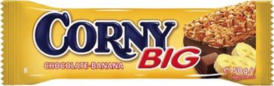 Tyčinka Corny BIG müsli čokoládovo-banánová 50g