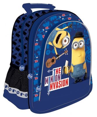 Unipap školský batoh, MINIONS modrý (MJK-172915)