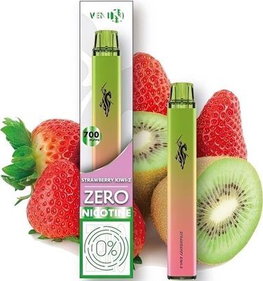 VENIX Jednorázová elektronická cigareta bez nikotinu 400 mAh Strawberry Kiwi 1 ks