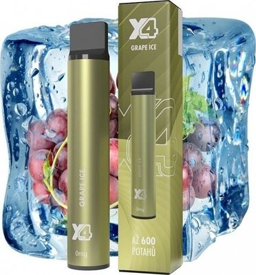 VitaEstyle X4 Bar Zero - Chladivé hroznové víno (Grape Ice) 0mg