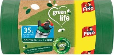 Vrecia zaväzovacie FINO Green Life  Easy 35 ?, 22 mic., 50 x 55 cm (22 ks)