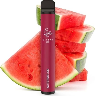 Watermelon (Vodní meloun) - Elf BAR - ZERO - jednorázová e-cigareta