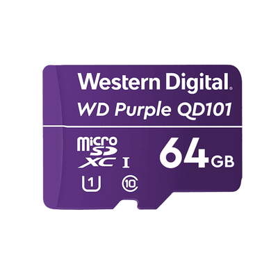 WD Purple microSDXC 64GB Class 10 U1