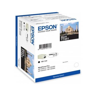 Epson cartridge T7441, C13T74414010, black, originál, 10 000 str.
