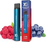 X4 Bar - 0mg - ZERO - Blueberry Sour Raspberry (Borůvka a malina)
