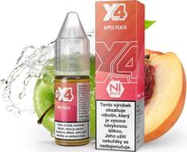 X4 Bar Juice Apple Peach 10 ml 10 mg